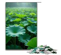 Puzzles 1000 Pieces for Adults Jigsaw Puzzles for Adults 1000 Piece Puzzle Educational Games-Lotus Leaf Field