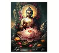 Puzzles 1000 Pieces For Adults jigsaw puzzles for adults Classic Educational Challenging Games Toys Family Decoration Puzzle - Lotus Zen Statue