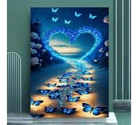 Puzzles 1000 Pieces For Adults jigsaw puzzles for adults Classic Educational Challenging Games Toys Family Decoration Puzzle - Moonlight Butterfly Scenery