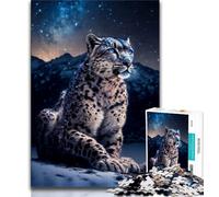 Puzzles 1000 Pieces for Adults Leopard 1000 Pieces for Teenagers,is Ideal As Gifts for The Whole Family for Age 14 (size 38x26cm)