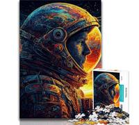 Puzzles 1000 Pieces for Adults Magic Astronaut Adult Jigsaw,Challenging Game Gifts for Is Ideal As A Gift for The Whole Family (size 75x50cm)