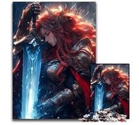 Puzzles 1000 Pieces for Adults Master Sword Maiden Paper Jigsaw Puzzles Intricate Design for Teenagers DIY Decor And BrainBoosting Fun 1000 PCS(38x26cm)