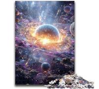 Puzzles 1000 Pieces for Adults Milky Way Universe Galaxy Teenager Puzzles,Fun Games Every Piece Is Unique - Challenging Family Fun Game (75x50cm)