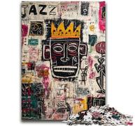 Puzzles 1000 Pieces for Adults Modern Art by Basquiat for And from 14 Years And over Hands-on Game Christmas Game Gifts 26x38cm