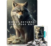 Puzzles 1000 Pieces for Adults Money Returns Motivation 1000 Pieces for Teenagers,is Ideal As Gifts for The Whole Family for Age 14 (size 75x50cm)