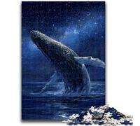 Puzzles 1000 Pieces for Adults Mysterious Whale Brain Intelligence Challenge Addictive Toys Birthday Present, Gifts, Wall Art 26x38cm