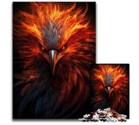 Puzzles 1000 Pieces for Adults Mystical Phoenix Bird Jigsaw Puzzles Challenging Brain Teaser Family Activity Home Decor 1000 PCS(38x26cm)