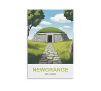 Puzzles 1000 Pieces for Adults，Newgrange Ireland Family Fun Jigsaws Puzzles 1000 Pieces for Adults Gifts 52x38cm