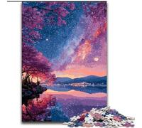 Puzzles 1000 Pieces for Adults Night View, for Ages 14 And over Each Piece Is Unique - Fun And Challenging Game for The Whole Family Good Gift (size 50x75cm)