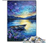 Puzzles 1000 Pieces for Adults Northern Lights Jigsaw Puzzles 1000 Pieces for Adults Birthday Party for Men Women 50X75CM