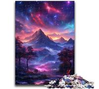 Puzzles 1000 Pieces for Adults Northern Lights Suitable for Ages 14 And Up Intellectual Toy Game Educational Game for Birthday And Christmas 26x38cm
