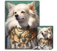 Puzzles 1000 Pieces for Adults Pampered Puppy Jigsaw Puzzles for Adults for Parents, Lovers, Friends - Age 14+ 50x75CM/19.68x29.52inch