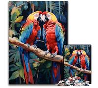 Puzzles 1000 Pieces for Adults Parrot in The Jungle PaperPuzzles Relaxing Entertainment Home Decor 1000 PCS(38x26cm)