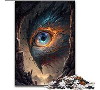 Puzzles 1000 Pieces for Adults Phoenix Lash Eye Wooden Jigsaw size 50x75cm Family Interactive Game, Craft Gift with Colorful Artwork