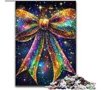 Puzzles 1000 Pieces for Adults Rainbow Bow Jigsaw Puzzles for Adults 1000 Challenging Brain Teaser for Teenagers, Perfect for Home Decor Or Gift (Size 50x75cm)