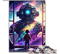 Puzzles 1000 Pieces for Adults Robotic Dreams Impossible Jigsaw Puzzles for Adults for Teenagers Educational Games Gifts (Szie 50x75 cm)