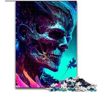 Puzzles 1000 Pieces for Adults Skull Fantasy Jigsaw Puzzles for Adults 1000 Piece Challenging Brain Teaser for Teenagers, Perfect for Home Decor Or Gift Size 26X38CM