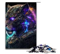 Puzzles 1000 Pieces for Adults Space Lions Jigsaw Wall Decoration Unique Birthday And Xmas Gifts 75x50cm