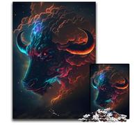 Puzzles 1000 Pieces for Adults Steady Cloud Taurus cardboard Jigsaw Gift for Men And Women, Daily & Special Occasion 26X38CM/10.23x14.96inch
