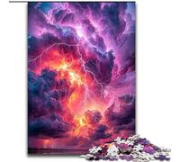 Puzzles 1000 Pieces for Adults Storm Clouds, Suitable for Ages 14 And Up Home Educational Games DIY Toys Artwork Gift (size 26x38cm)