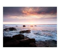 Puzzles 1000 Pieces for Adults -Sunset,Sea,Waves,Stones,Landscape 70x50cm