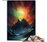 Puzzles 1000 Pieces for Adults The Sun The Storms Jigsaw Made of Wood,with Family Interactive Game, for Ages 并不想+ 1000pcs(50x75cm)