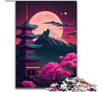 Puzzles 1000 Pieces for Adults Toucan Graffiti Painting Jigsaw Puzzles size 50x75cm Fun at Home Activities, Birthday Present, Travel Gifts