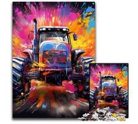 Puzzles 1000 Pieces for Adults Tractor Impossible Jigsaw Puzzles for Adults DIY Home Decor Gift, Brain Teaser Game 50x75CM/19.68x29.52inch