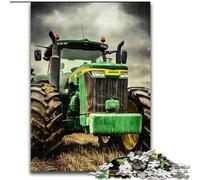 Puzzles 1000 Pieces for Adults Tractor Jigsaw Made of cardboard Colorful Home Decor & Interactive Family Game, size 38x26CM