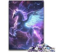 Puzzles 1000 Pieces for Adults Unicorn of The Universe 1000 Piece Puzzle,Learning Educational Toys Family Games Gifts for Friends And Family (38x26cm)