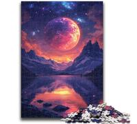 Puzzles 1000 Pieces for Adults Universe Planet Suitable for Ages 14 And Up Intellectual Toy Game Educational Game for Birthday And Christmas 26x38cm