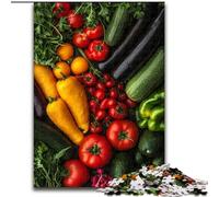 Puzzles 1000 Pieces for Adults Vegetables Collection 1000-Piece Jigsaw Puzzle for The Whole for Women, Gifts for Men 26X38CM