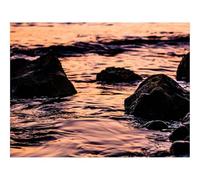 Puzzles 1000 Pieces for Adults -Waves,Sunset,Water,Stones 70x50cm