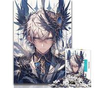 Puzzles 1000 Pieces for Teenagers Anime Devil Boy Teenager Puzzles,Quiz Game Wall Decoration Unique Birthday And Xmas Gifts 50x75cm
