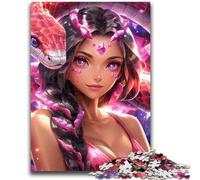 Puzzles 1000 Pieces for Teenagers Anime Elf Girl 1000 Piece Jigsaw,Educational Stress Relief Toy Gifts for Friends And Family (26x38cm)