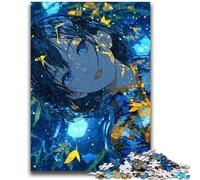 Puzzles 1000 Pieces for Teenagers Anime Flower Girl 1000 Piece Jigsaw,Educational Games Home Decoration Birthday Present, Gifts, Wall Art (75x50cm)