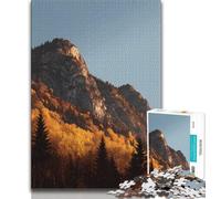 Puzzles 1000 Pieces for Teenagers Autumn Mountains Puzzles for Teenagers,Quiz Game Wall Decoration Unique Birthday And Xmas Gifts (size 38x26cm)