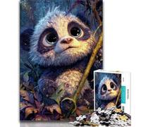 Puzzles 1000 Pieces for Teenagers Baby Panda,Challenging To Complete But Fun And Humorous Unique Birthday And Gifts 75x50cm