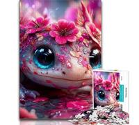 Puzzles 1000 Pieces for Teenagers Baby Salamander Teenager Puzzles,Challenging Game for Is Ideal As A Gift for The Whole Family (size 38x26cm)