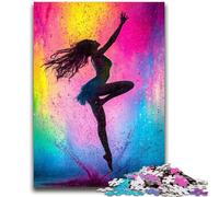 Puzzles 1000 Pieces for Teenagers Ballet Dancer Oil Painting for And from 14 Years And over Hands-on Game Christmas Game Gifts 50x75cm