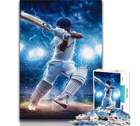 Puzzles 1000 Pieces for Teenagers Baseball Players Adult Jigsaw,Brain Intelligence Challenge Addictive Toys for Home Decoration (size 75x50cm)