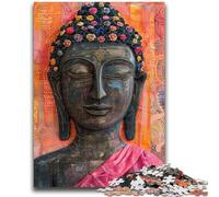 Puzzles 1000 Pieces for Teenagers Buddha Statues Teenager Puzzles,Quiz Game Wall Decoration Unique Birthday And Xmas Gifts (50x75cm)