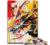 Puzzles 1000 Pieces for Teenagers Chinese Dragon Oil Painting Puzzles for Teenagers,Learning Educational Toys Family Games Unique Birthday And Gifts (50x75cm)