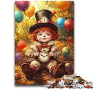 Puzzles 1000 Pieces for Teenagers Clown Baby Teenager Puzzles,Quiz Game Wall Decoration Unique Birthday And Xmas Gifts (38x26cm)