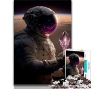 Puzzles 1000 Pieces for Teenagers Fantasy Astronaut Puzzles for Teenagers,is Ideal As Gifts for The Whole Family for Age 14 (size 75x50cm)