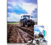 Puzzles 1000 Pieces for Teenagers Farm Implement Tractor, Games Toys Gift,is Ideal As Gifts for The Whole Family Suitable for And 14 38x26cm