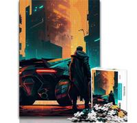 Puzzles 1000 Pieces for Teenagers Futuristic Vehicle Teenager Jigsaw,learning Educational for Is Ideal As A Gift for The Whole Family 75x50cm