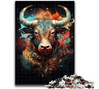Puzzles 1000 Pieces for Teenagers Graffiti Style Goat Decompressing Intellectual Educational Toy Perfect Decoration 50x75cm