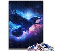 Puzzles 1000 Pieces for Teenagers Magic Crow, Family Game Stress Reliever Difficult Challenge A Work of Art for Ages 14+ 50X75CM