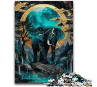 Puzzles 1000 Pieces for Teenagers Magic Elephant Educational Toys Unique Home Decor And Gifts for And Age 14 Years Up 50x75cm